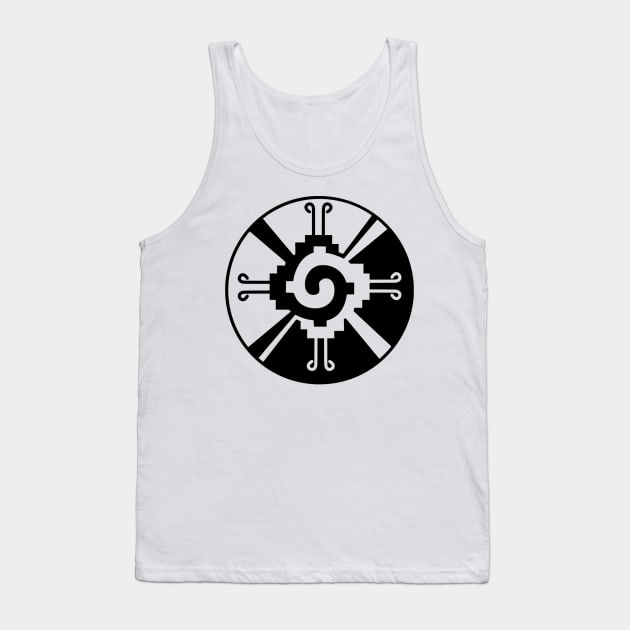 HUNAB KU mayan Tank Top by GourangaStore